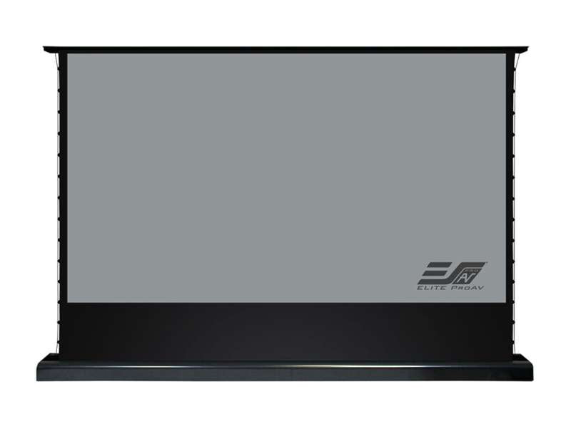 Elite Screens Presenter Pro Riser CineGrey 4D Series, 133-inch Diag. 16:9 Electric Screen, CineGrey 4D Material