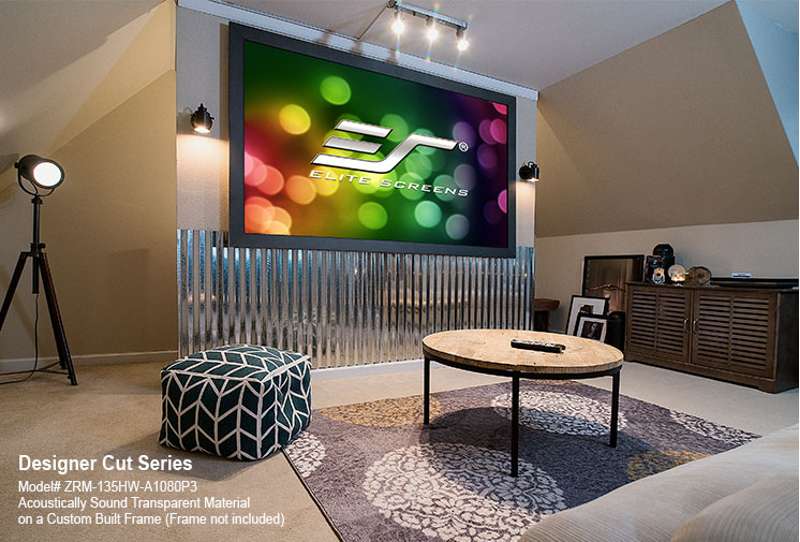Elite Screens Designer Cut CineGrey 3D Series, 135-inch Diag., 16:9 DIY Screen, CineGrey 3D Material
