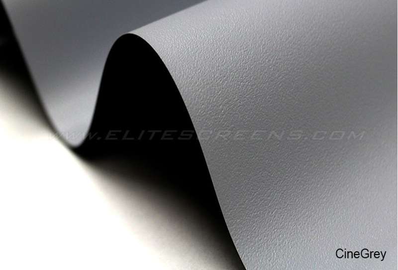Elite Screens Designer Cut Series, 135-inch Diag., 16:9 DIY Screen, CineGrey Material