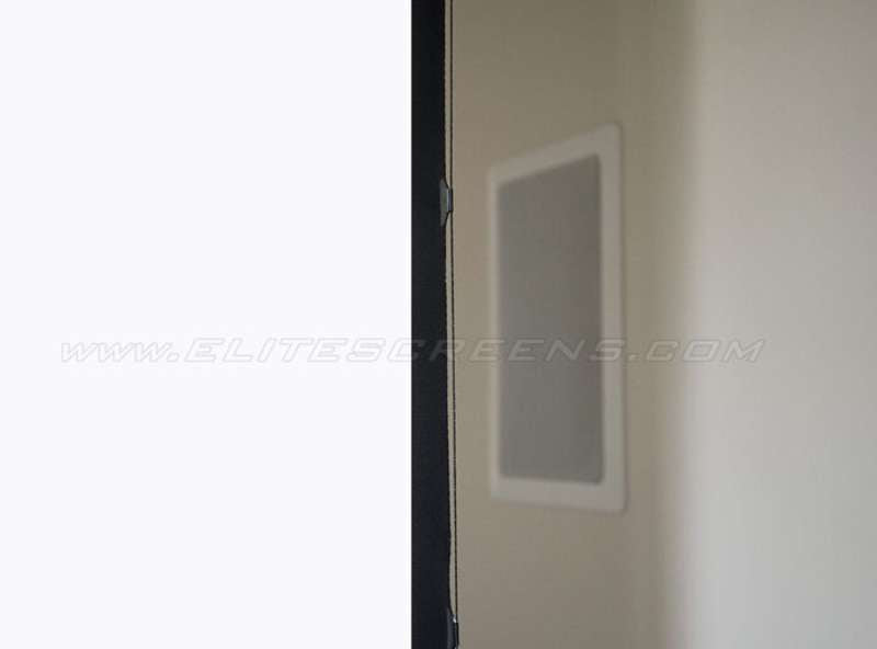 Elite Screens Saker Tab-Tension AcousticPro UHD Series, 180-inch Diag., 16:9 Electric Screen