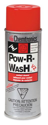 Chemtronics ES6300 Pow-R-Wash VZ Ozone-Safe Cleaner, 12 oz.
