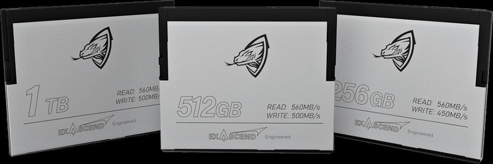 Exascend Archon 1TB Cfast 2.0 Memory Card