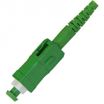 SC/APC Singlemode Connector, 126µm, 2mm Jacket Size, Zirconia Ferrule