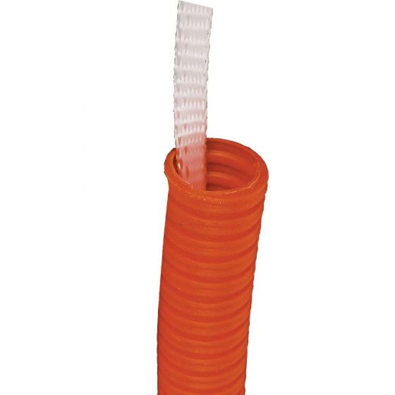Corrugated Innerduct, Indoor Riser Rated, Orange, 500 feet Coil