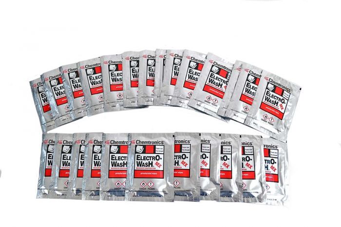 ITW Chemtronics Cleaning Wipes Electro-Wash 25 per Box