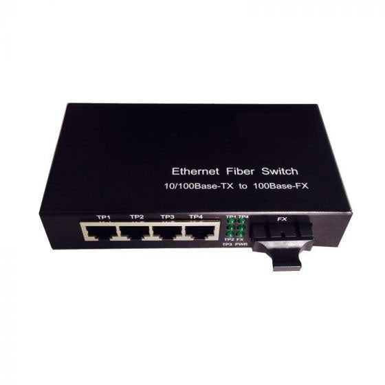 Media Switch SC Multimode 10/100 4UTP