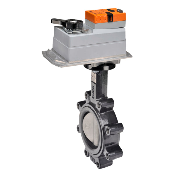 F6150HDU+DRCX24-3-T | Belimo 6 Inch Butterfly Control Valve With 24V Non Fail-Safe Actuator