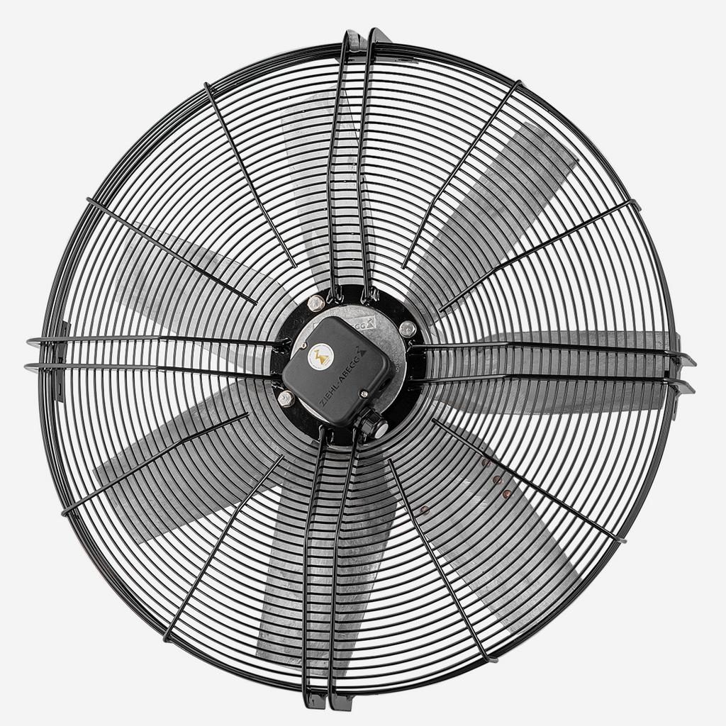 FC071-VDS.6N.V7 ZIEHL-ABEGG Axial Fan 3~400 V 2.9/1.8 kW 5.3/3.0 A 1290/990 rpm