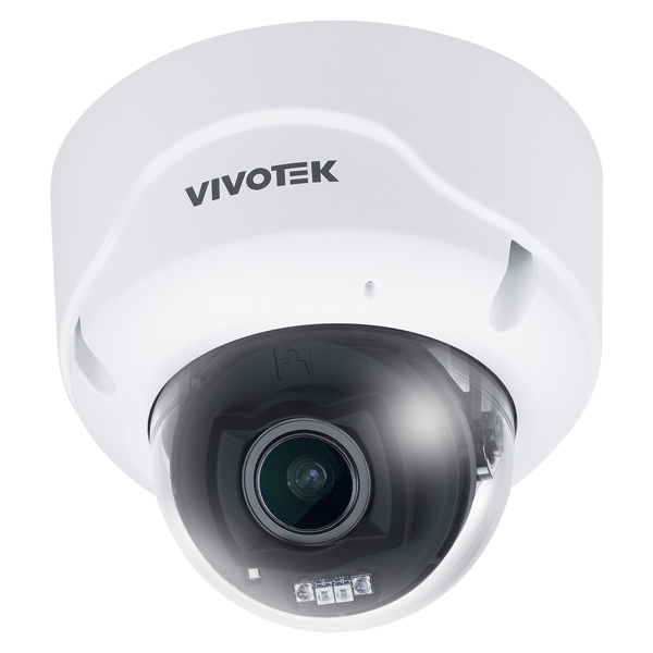 Vivotek FD9399-EHTV V-Series 8MP AI IR IP Dome Cam 4.3-9.8mm P-Iris IP66 IK10