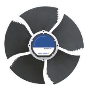 FN056-ZIK.DC.V5P4 ZIEHL-ABEGG CE Axial Fan 3~380-480V 1.25 kW 2.1/1.65A 1450rpm