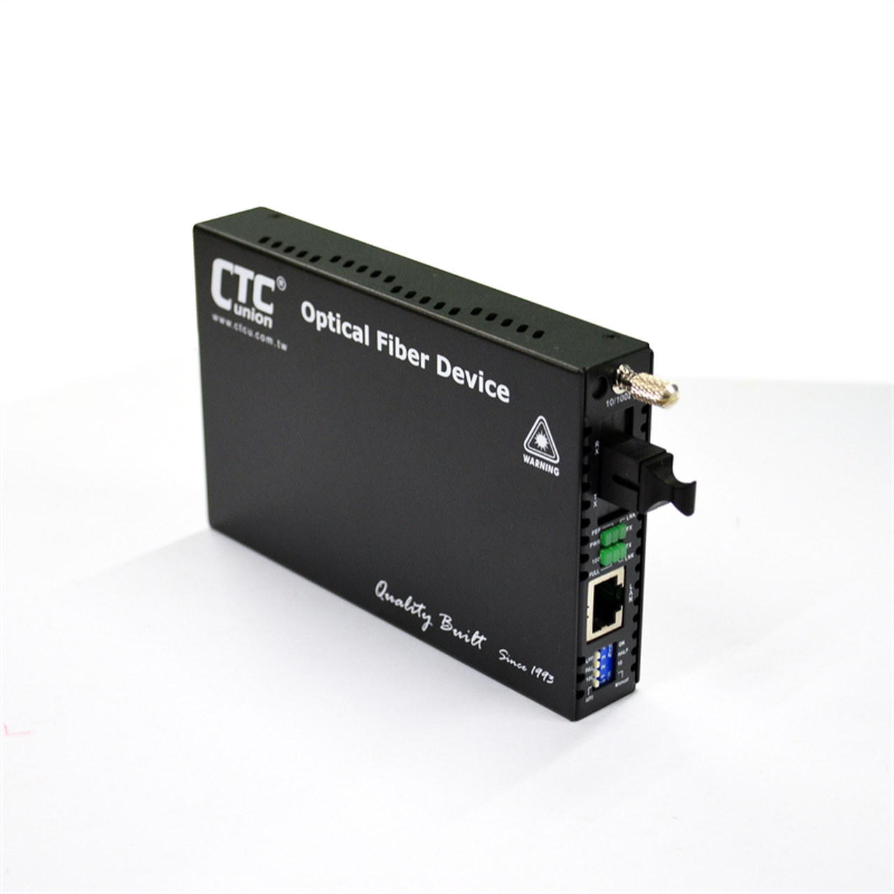 FRM220-10/100-SC20B Fast Ethernet WDM BiDi single strand singlemode fiber media converter, 20Km B type