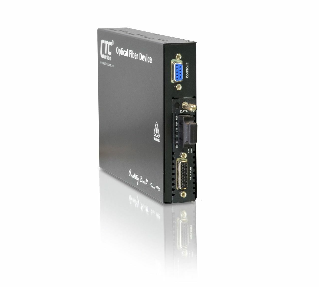 FRM220-X21530449-SC20B - X.21, RS-530 or RS-449 synchronous serial interface to fiber media converter, singlemode BiDi fiber 20Km reach B type