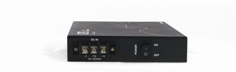 FRM220-CH01AD - single slot fiber chassis, dual redundant AC 90-240V and DC 18-72V power supplies