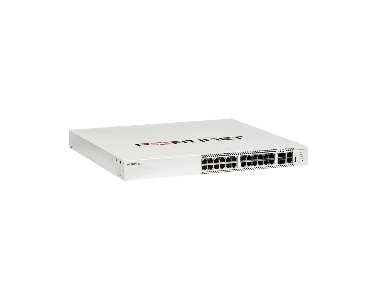 Fortinet FortiSwitch FS-T1024F-FPOE 24-Port PoE++ Layer 3 Switch