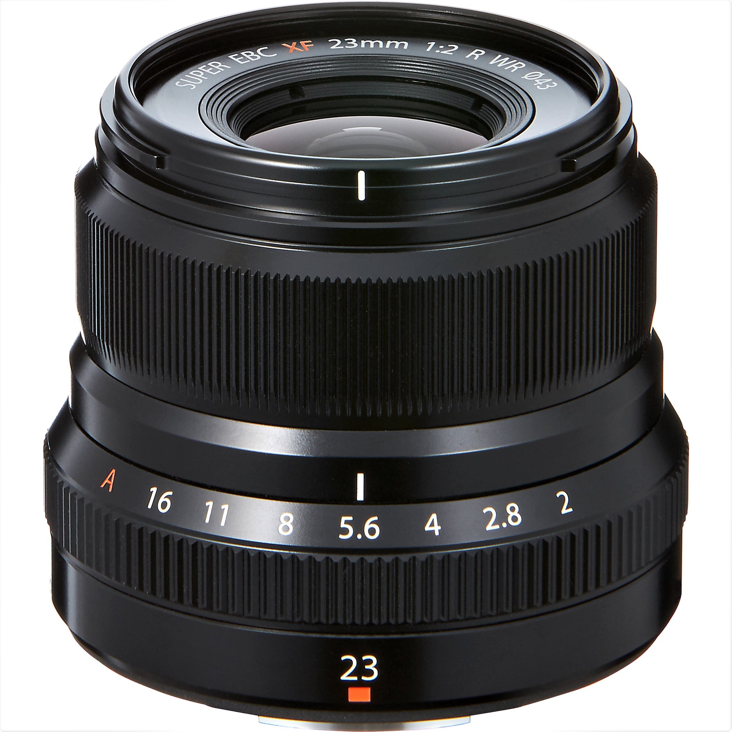 Fujifilm XF 23mm F/2 R WR Lens (Black & Silver)
