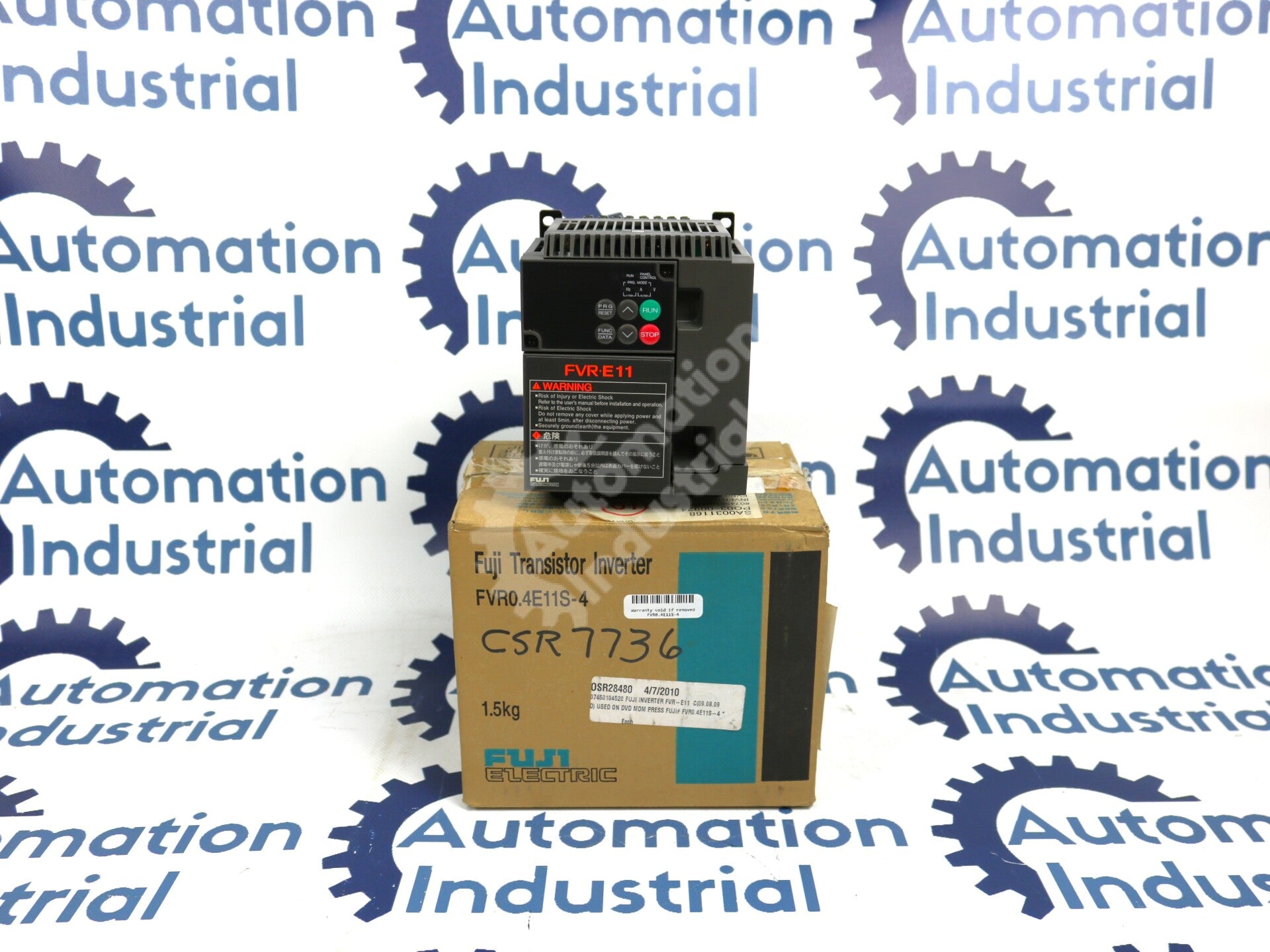 FVR0.4E11S-4 By Fuji Electric 4E11S-4 380-460V 3-PH Inverter Drive NSFP