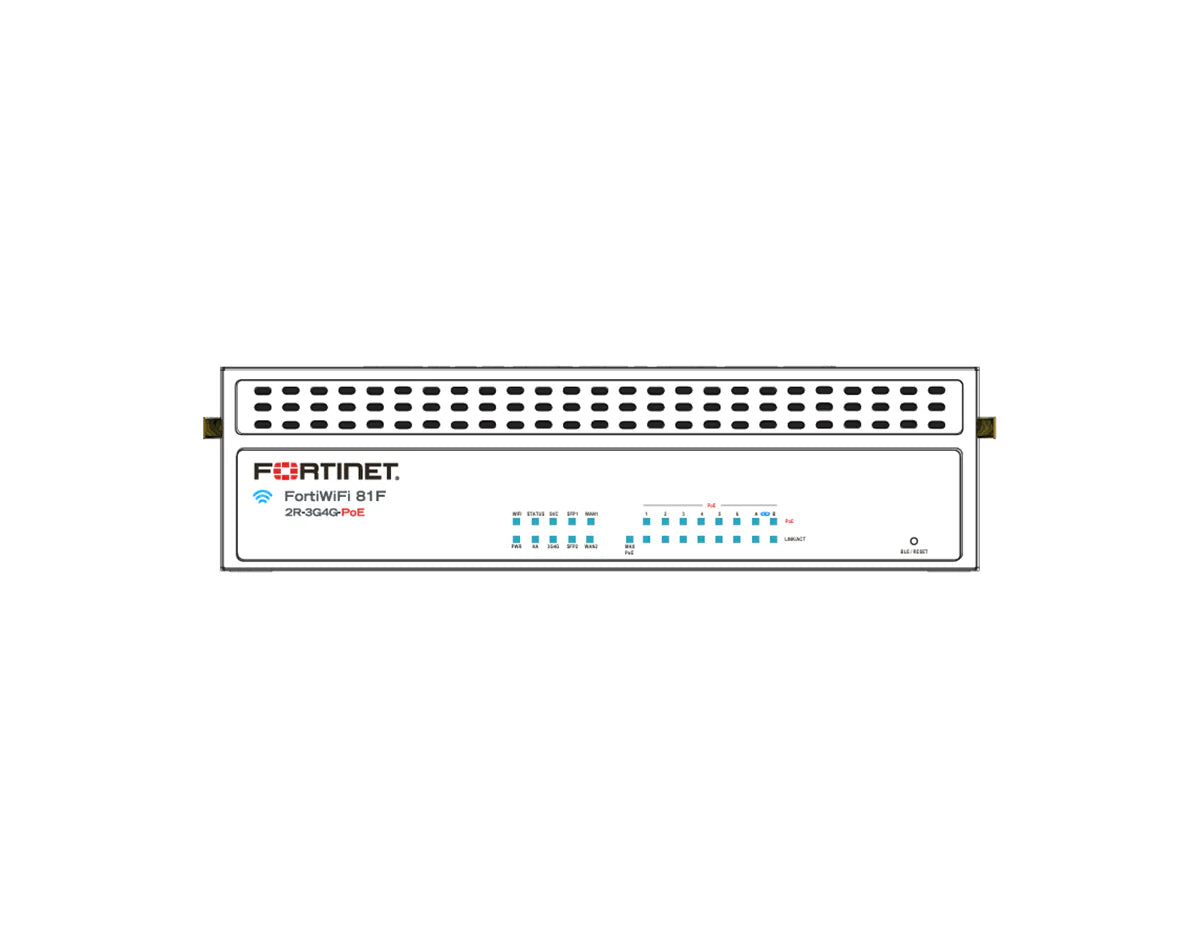 Fortinet FortiWiFi FWF-81F-2R-3G4G-POE-A-BDL-809-36 Firewall + 3 Year Enterprise Protection