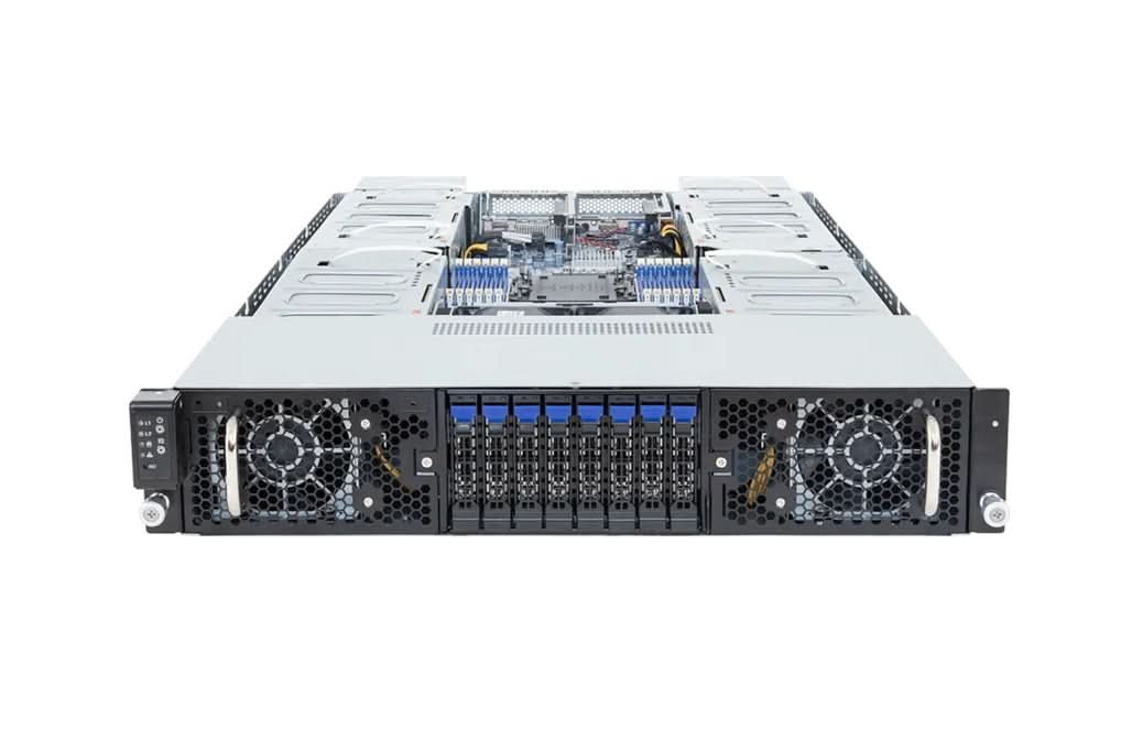 Gigabyte G294-A22-AAP2 Intel Xeon 6 DDR5 2U Rackmount/GPU Server