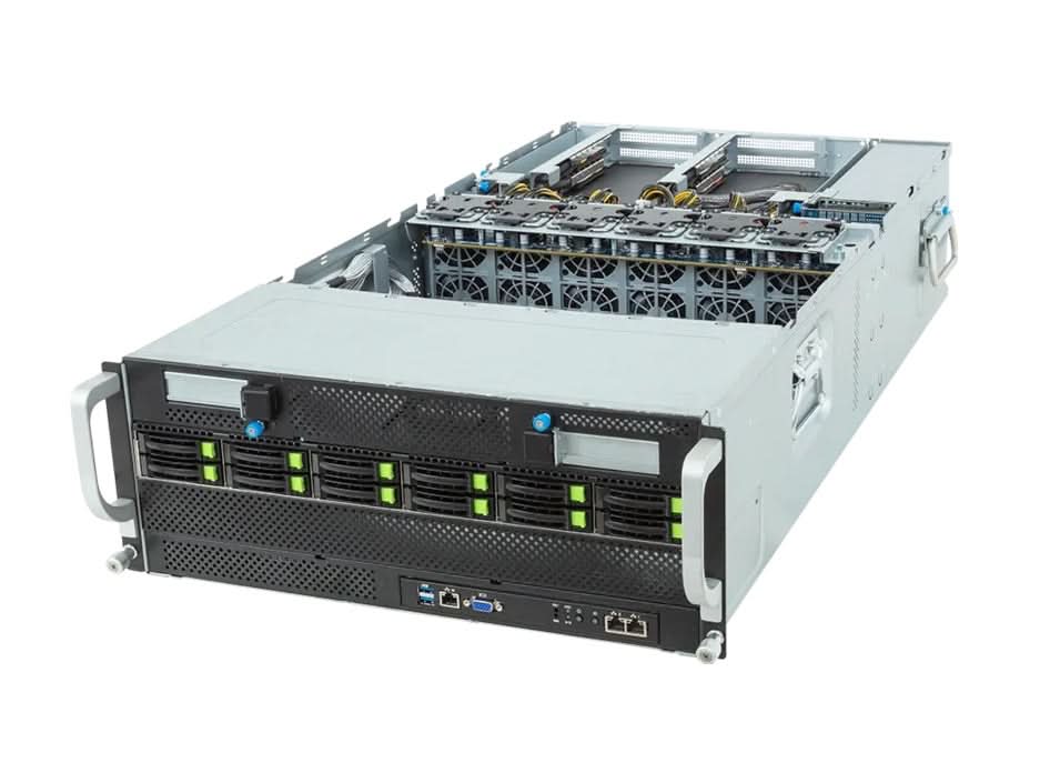 Gigabyte G493-ZB2-AAP1 AMD EPYC MZB3-G41 DDR5 4U Rackmount/GPU Server