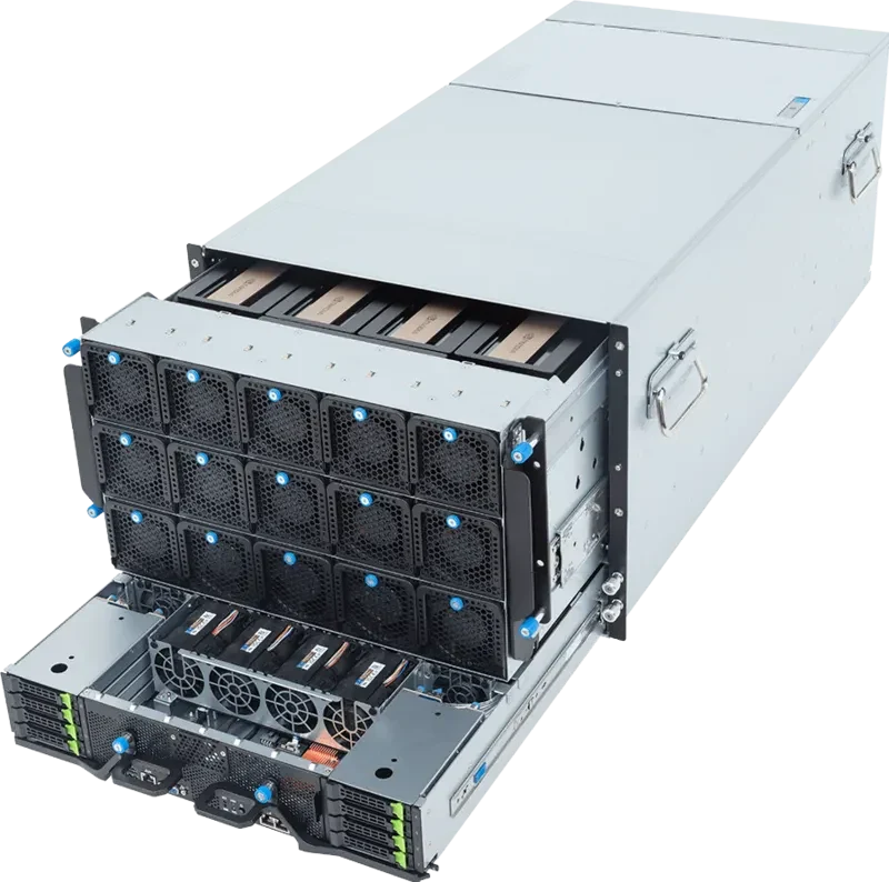 Gigabyte G894-AD3-AAX7 HPC/AI Intel Xeon 6 Processors DP NVIDIA HGX B300 8U Server