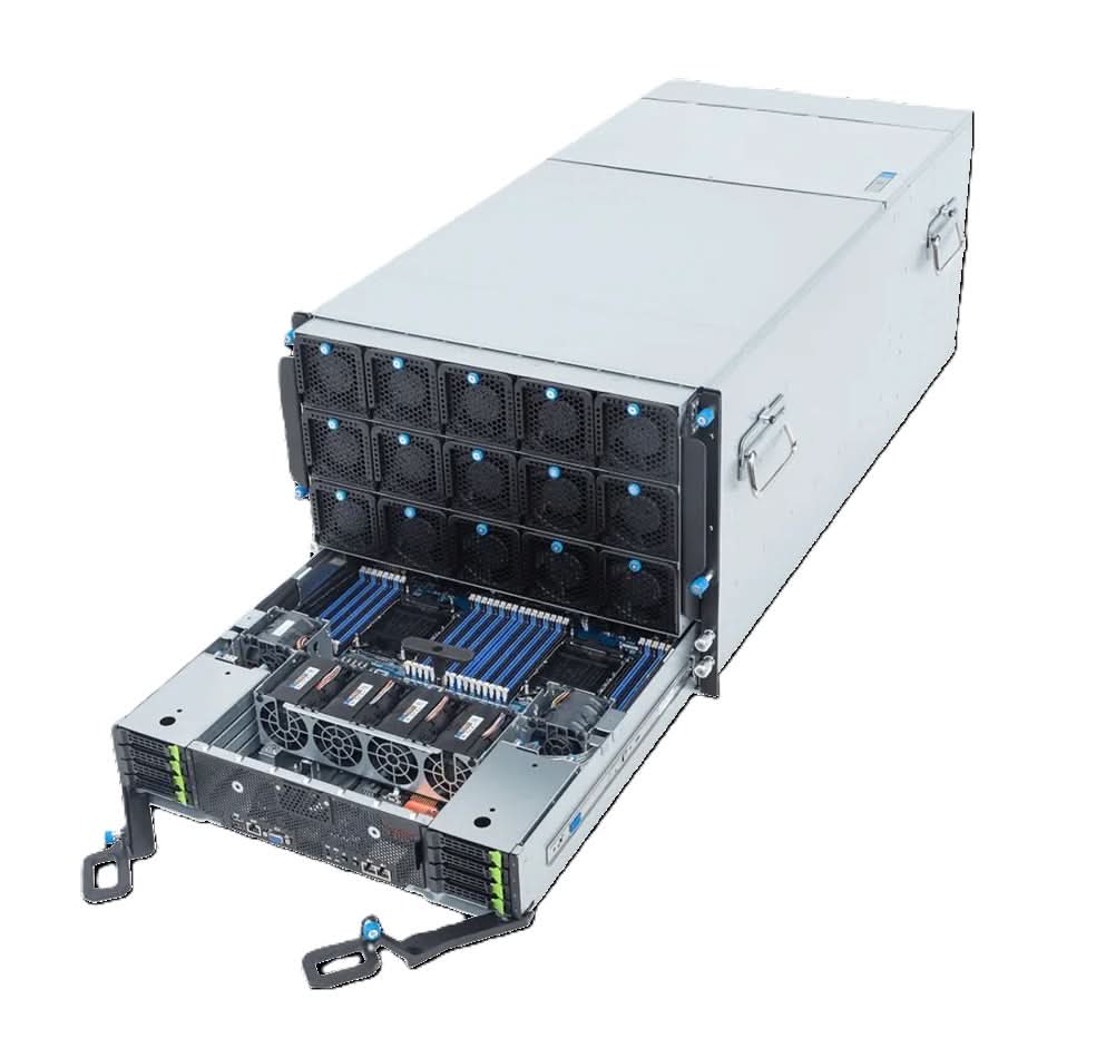 Gigabyte G894-AD1-AAX5 HGX B200 Intel Xeon 6 8U Rackmount/GPU Server