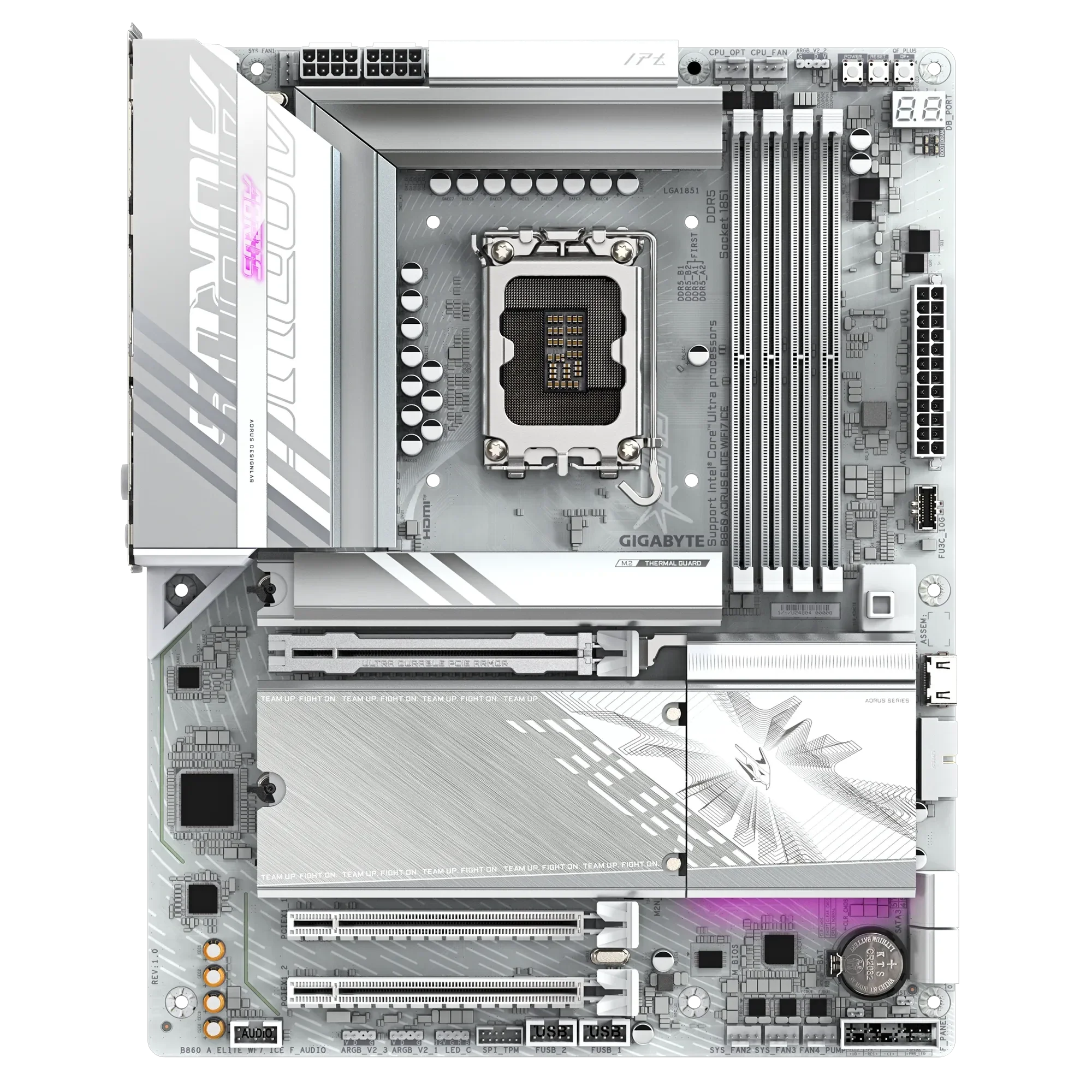 Gigabyte MB B860 A ELITE WF7 ICE B860 LGA1851 Max192GB DDR5