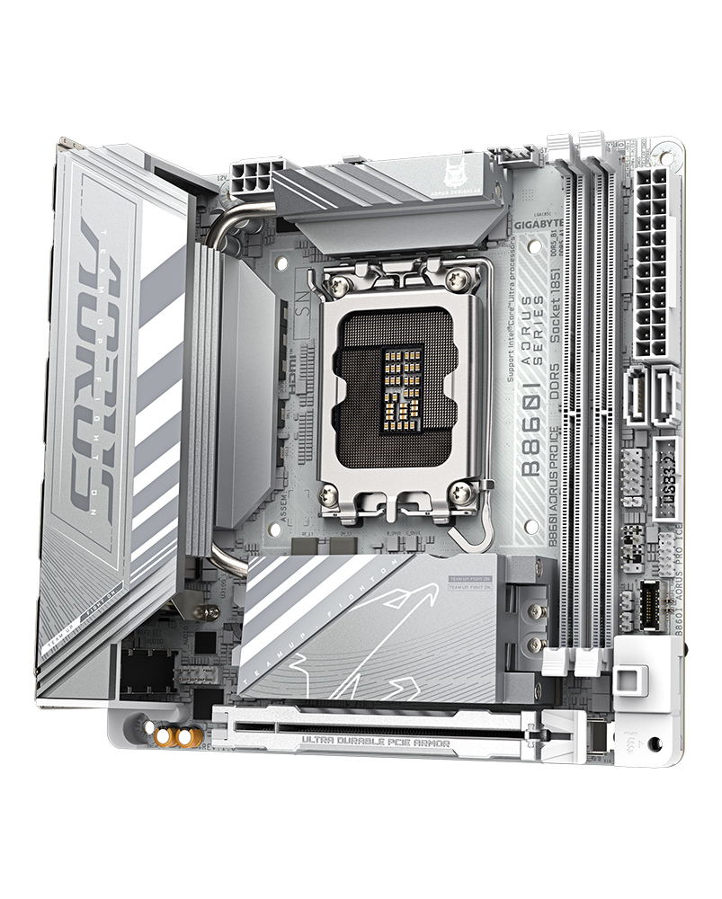 Gigabyte MB B860I AORUS PRO ICE B860 LGA1851 Max192GB DDR5 Mini-ITX