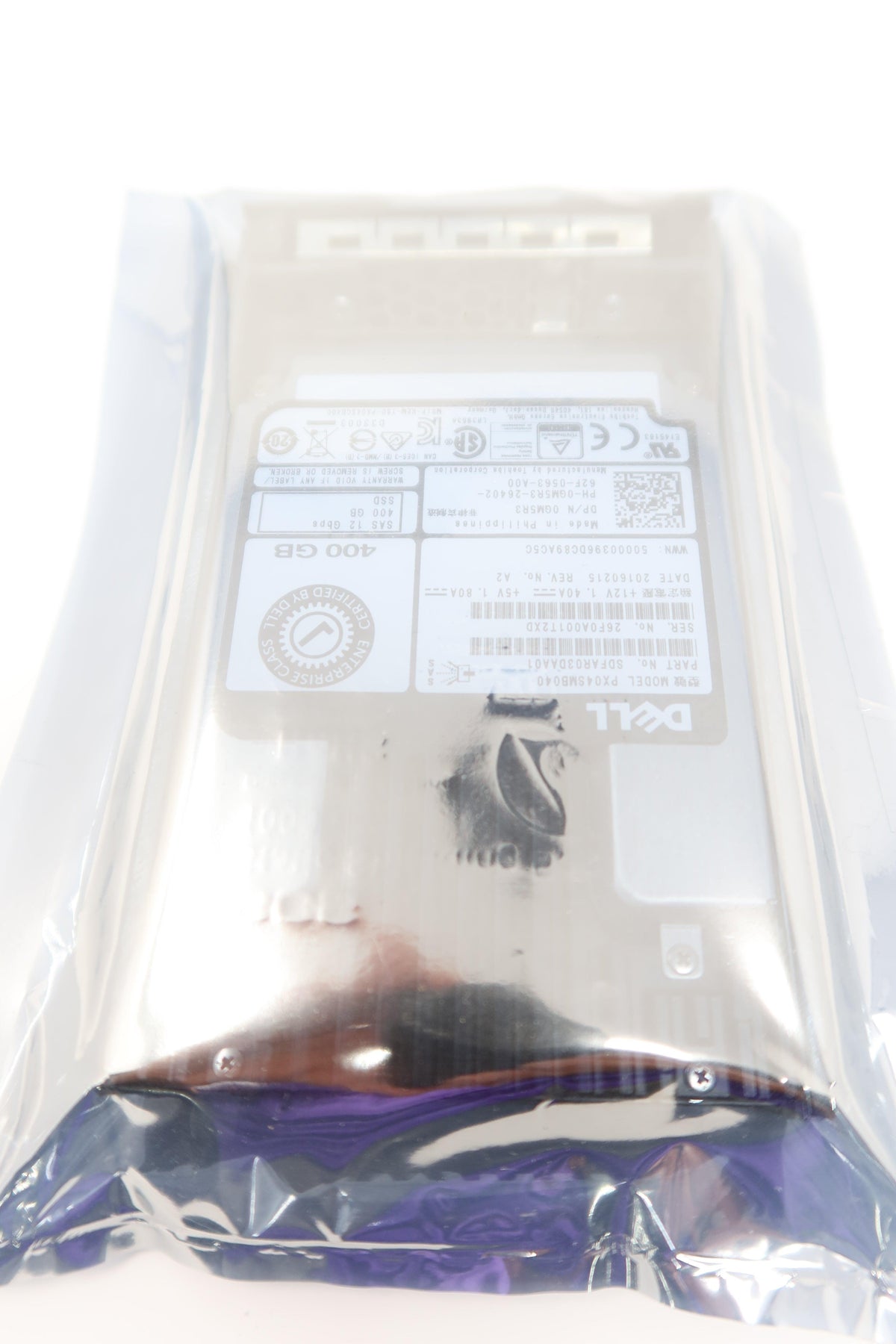 GM5R3 PX04SMB040 Dell 400GB 12G 2.5" MLC SAS-SSD Drive