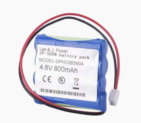 GPHC083N04 Battery for Algol ZP-500N Equipment Survey 800mAh 4.8V