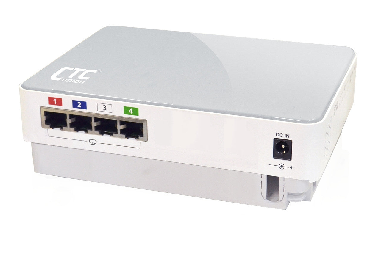 GSW-2020P - Gigabit Ethernet 5 copper + 1 SFP ports, L2 managed switch, one port has PoE+ 30W budget