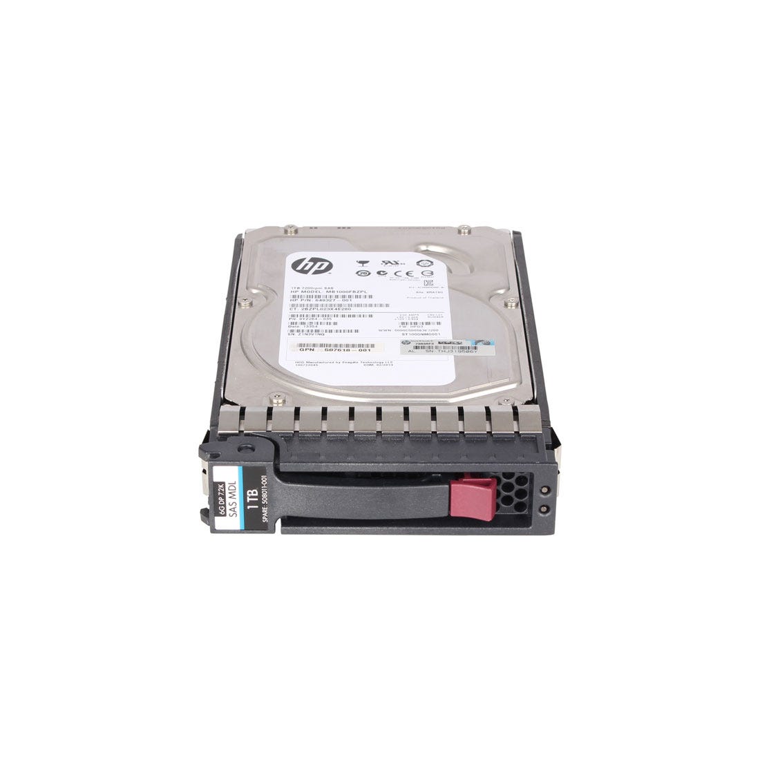 HD 1TB SAS 7.2k RPM 2.5" 6G Hot Plug para 652749-B21