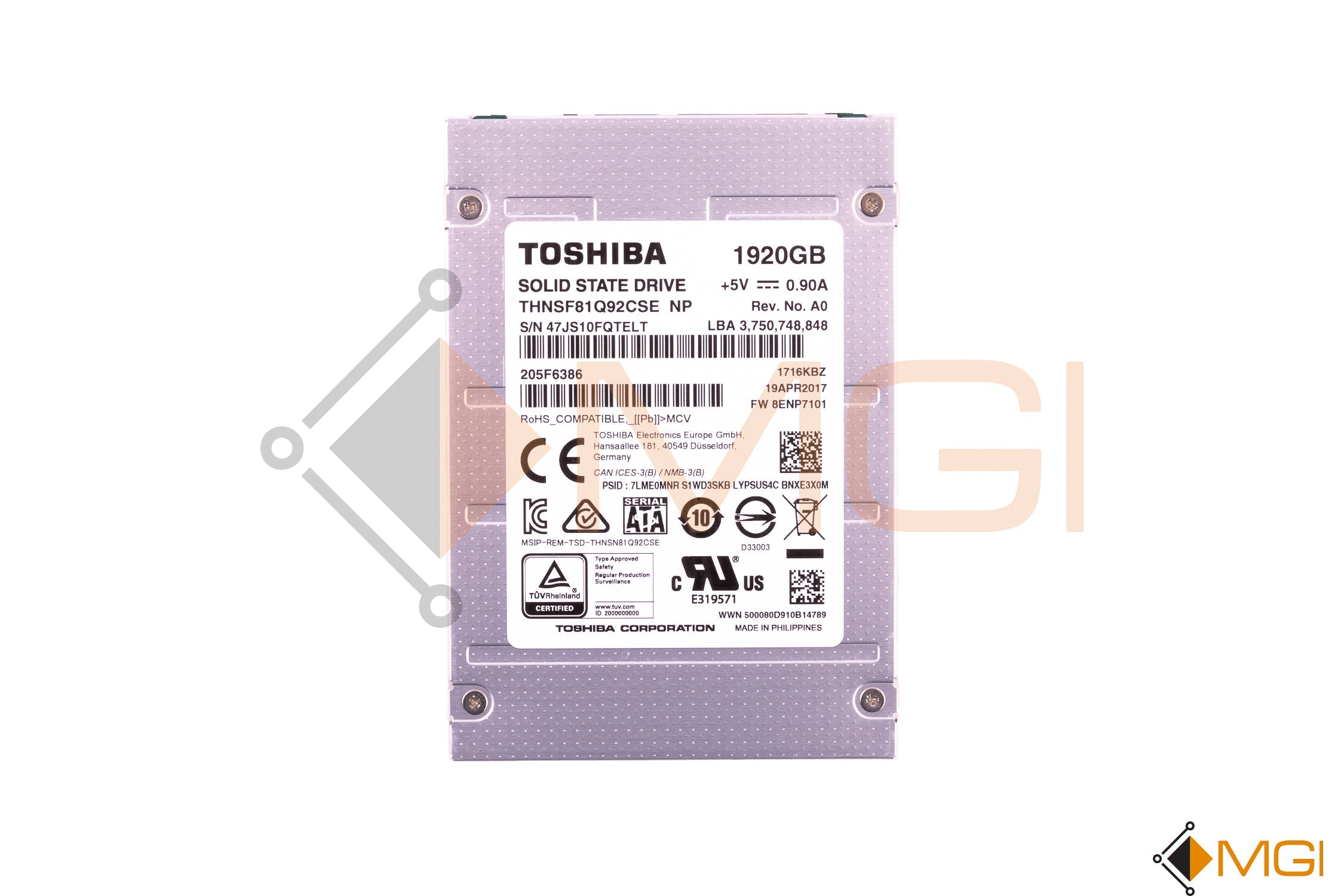 THNSF81Q92CSE (NO TRAY)