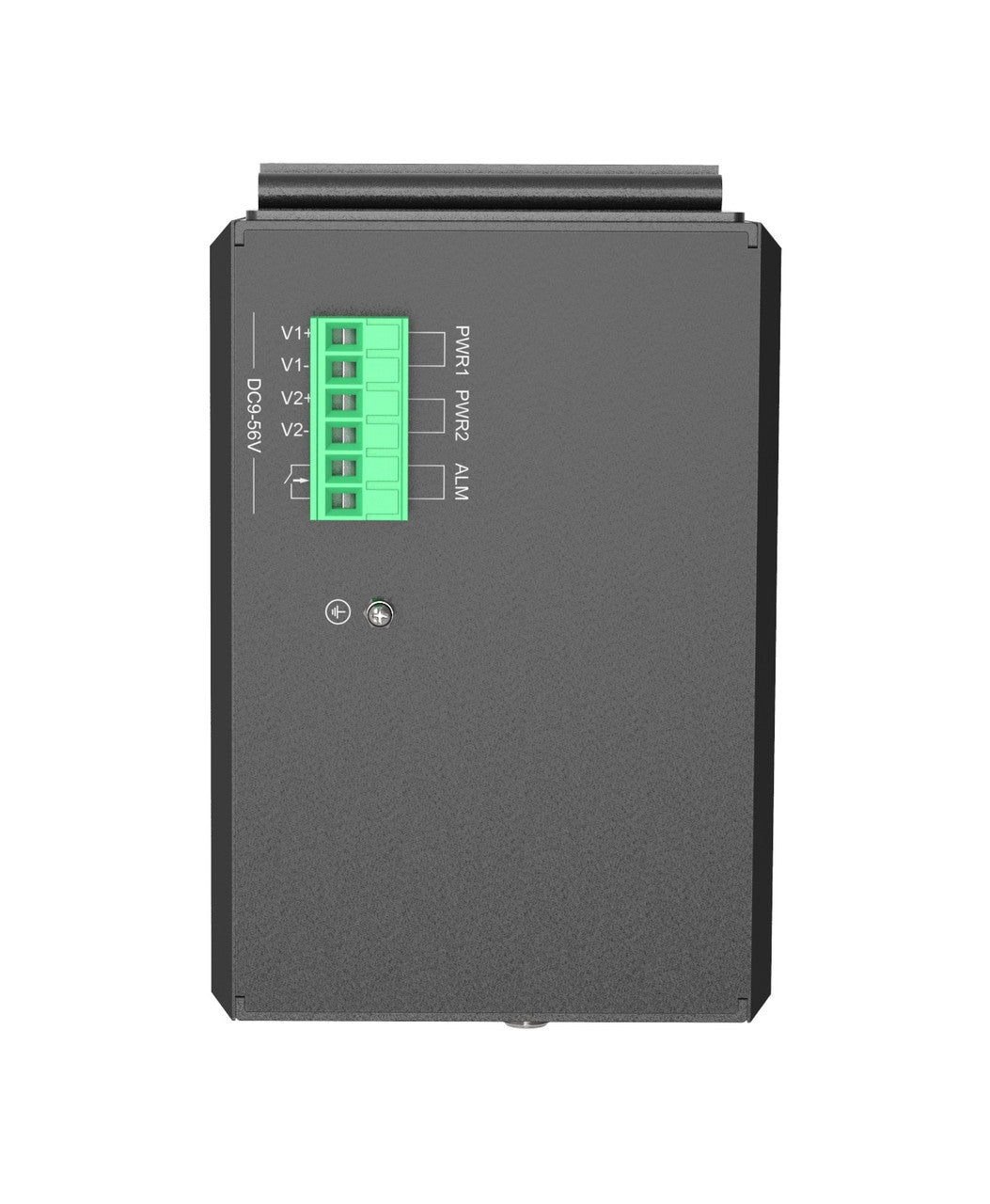 HGW-2402A-PSE - 24x RJ45 + 2x SFP ports Gigabit Ethernet PoE Industrial fiber switch 480W total power, DIN rail mount, -40 to +75 Celsius