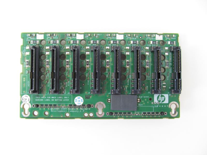 412736-001 Placa base SAS SATA SFF de 8 bahías para servidor DL380 G5