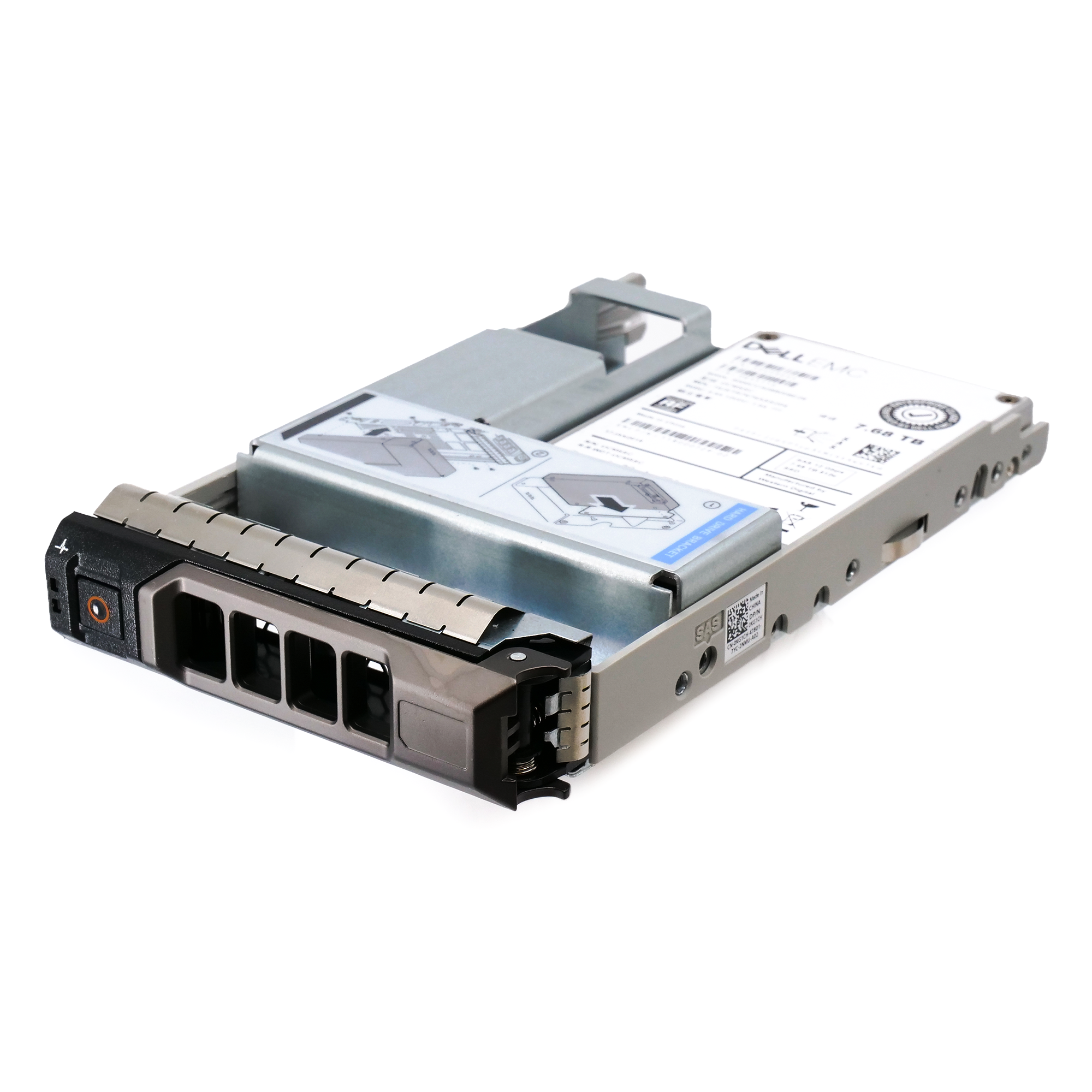Dell EMC G13 HUSTR7676ASS204 0B35116 7.68TB SAS 12Gb/s 512e 1DWPD Read Intensive 3.5in Solid State Drive