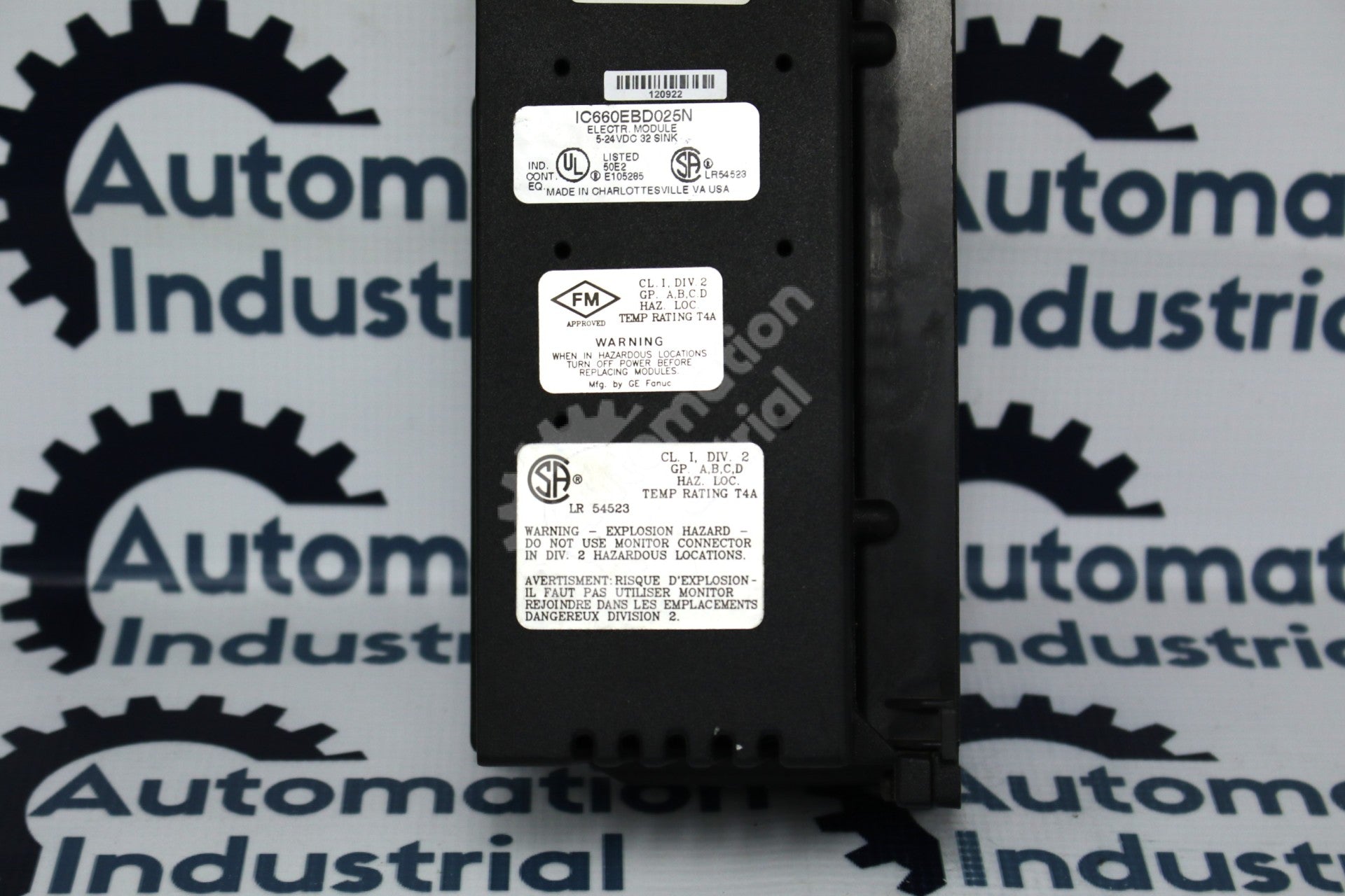GE Fanuc IC660EBD025 IC660TBD025 Genius I/O