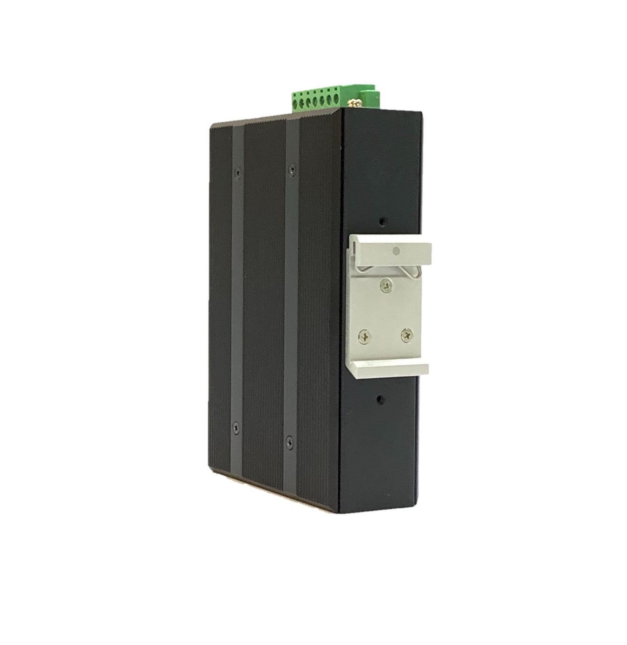 IFC-SERIAL-E-SC002 - RS-232, RS-485, RS-422 over multimode fiber industrial media converter, 2Km, 2.5kV isolation, enhanced -40 to 75 Celsius temp