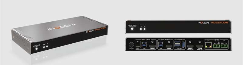 INOGENI TOGGLE ROOMS 3 host Switcher for USB/HDMI devices