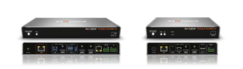 INOGENI TOGGLE ROOMS XT 3 Host Switcher for USB/HDMI devices with an Extension