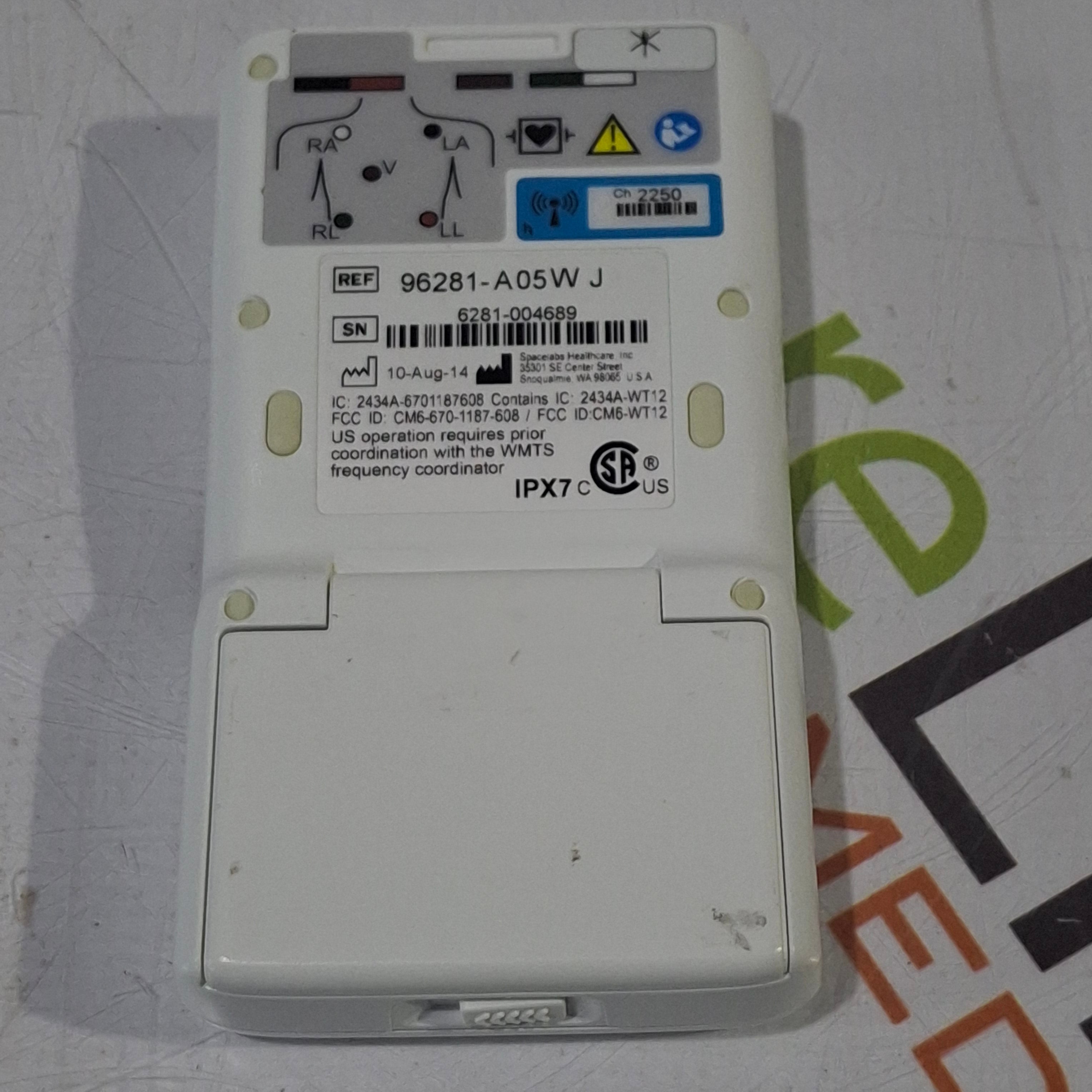 Spacelabs Healthcare Aria Telemetry Transmitter
