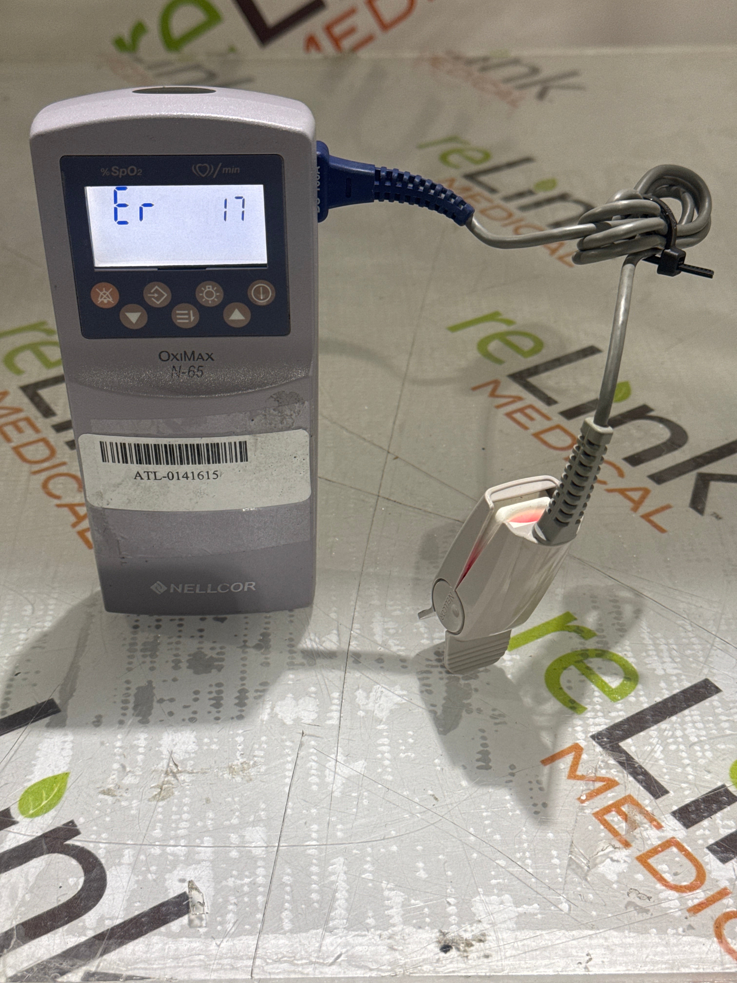 Nellcor Oximax N-65 Pulse Oximeter