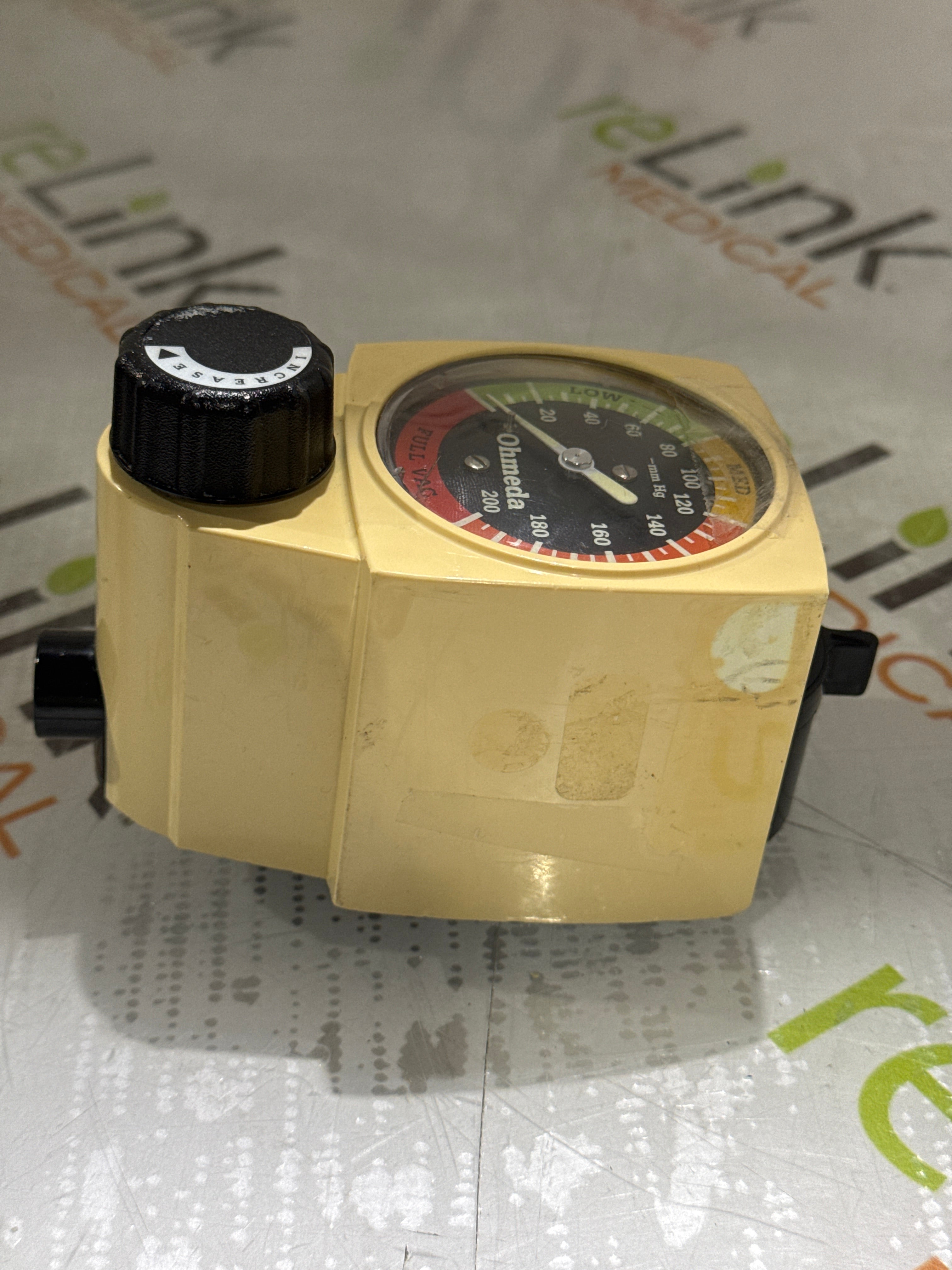 Ohmeda Medical Vacuum Regulator