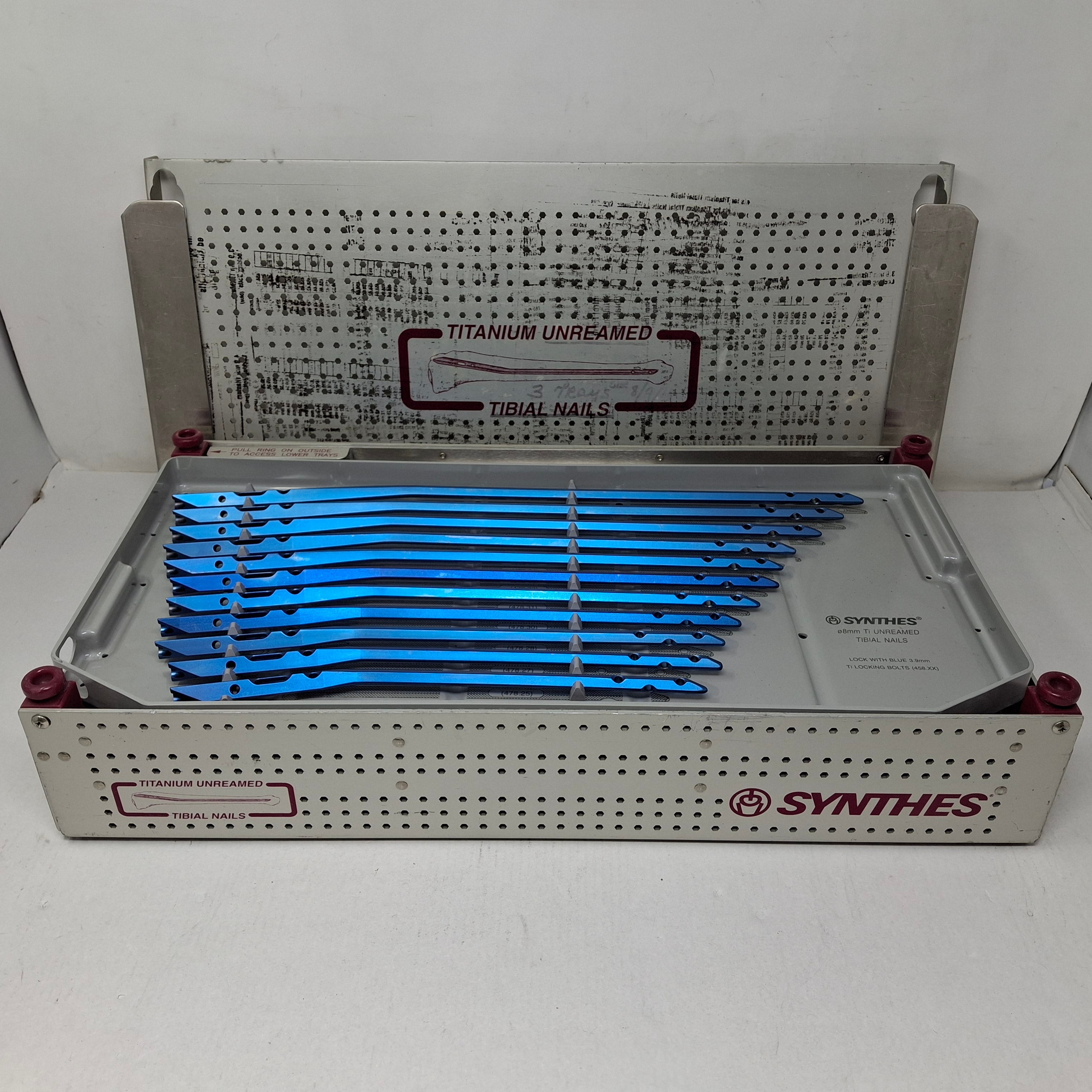 Synthes, Inc. Titanium Unreamed Tibial Nails Surgical Instrument