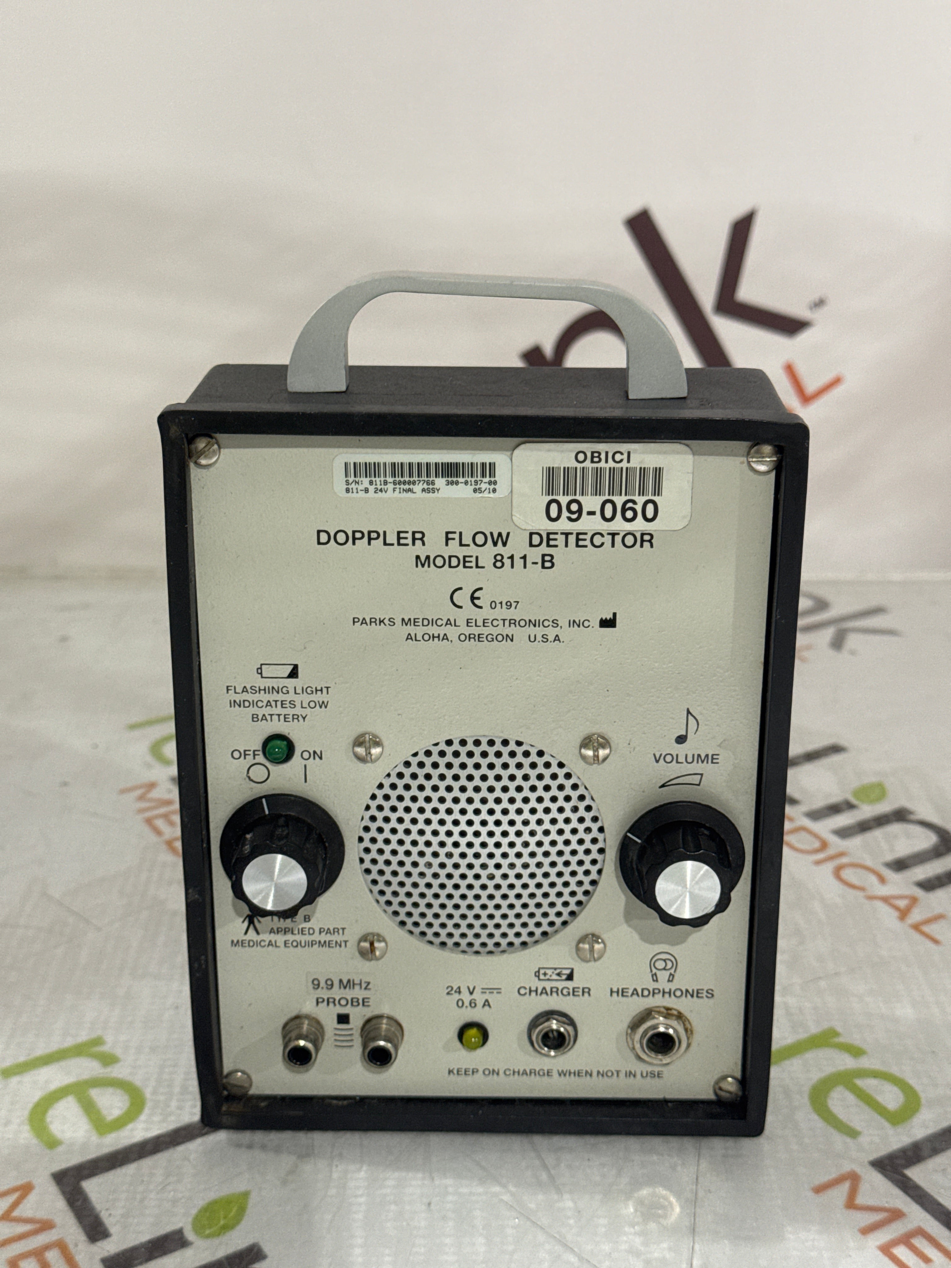 Parks 811-B Doppler Flow Detector