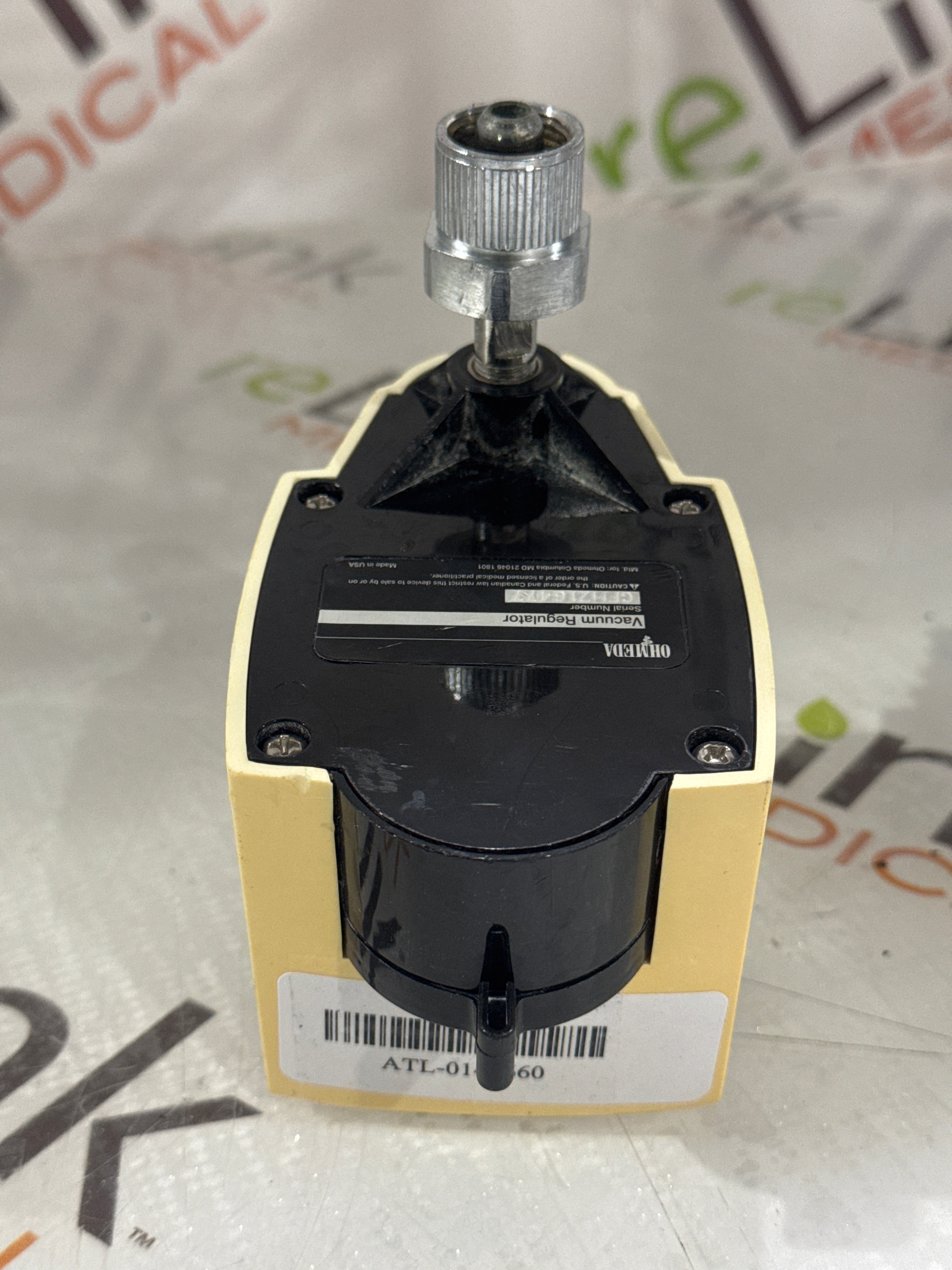 Ohmeda Medical Vacuum Regulator