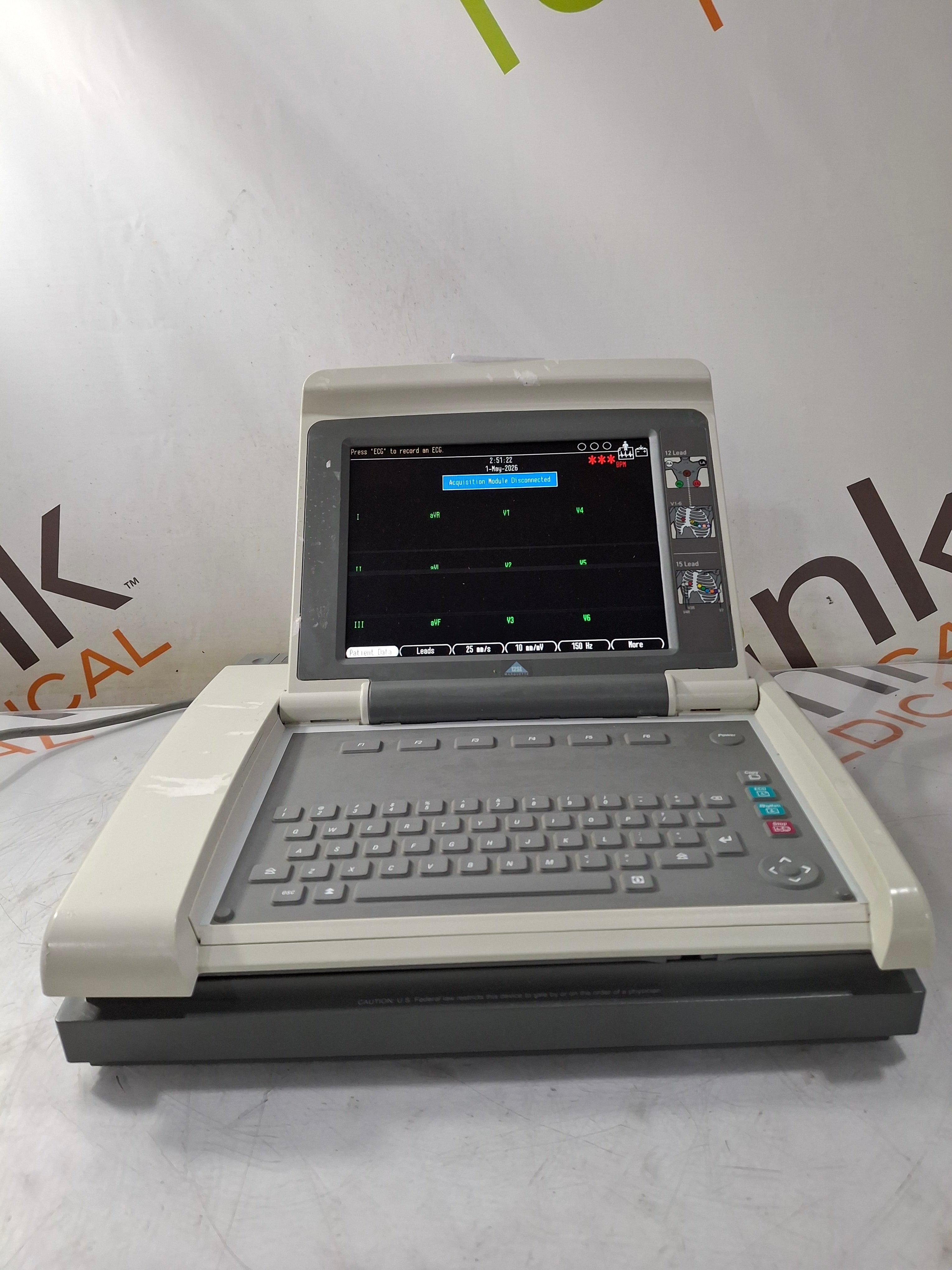 GE Healthcare MAC 5500 HD ECG without CAM Module