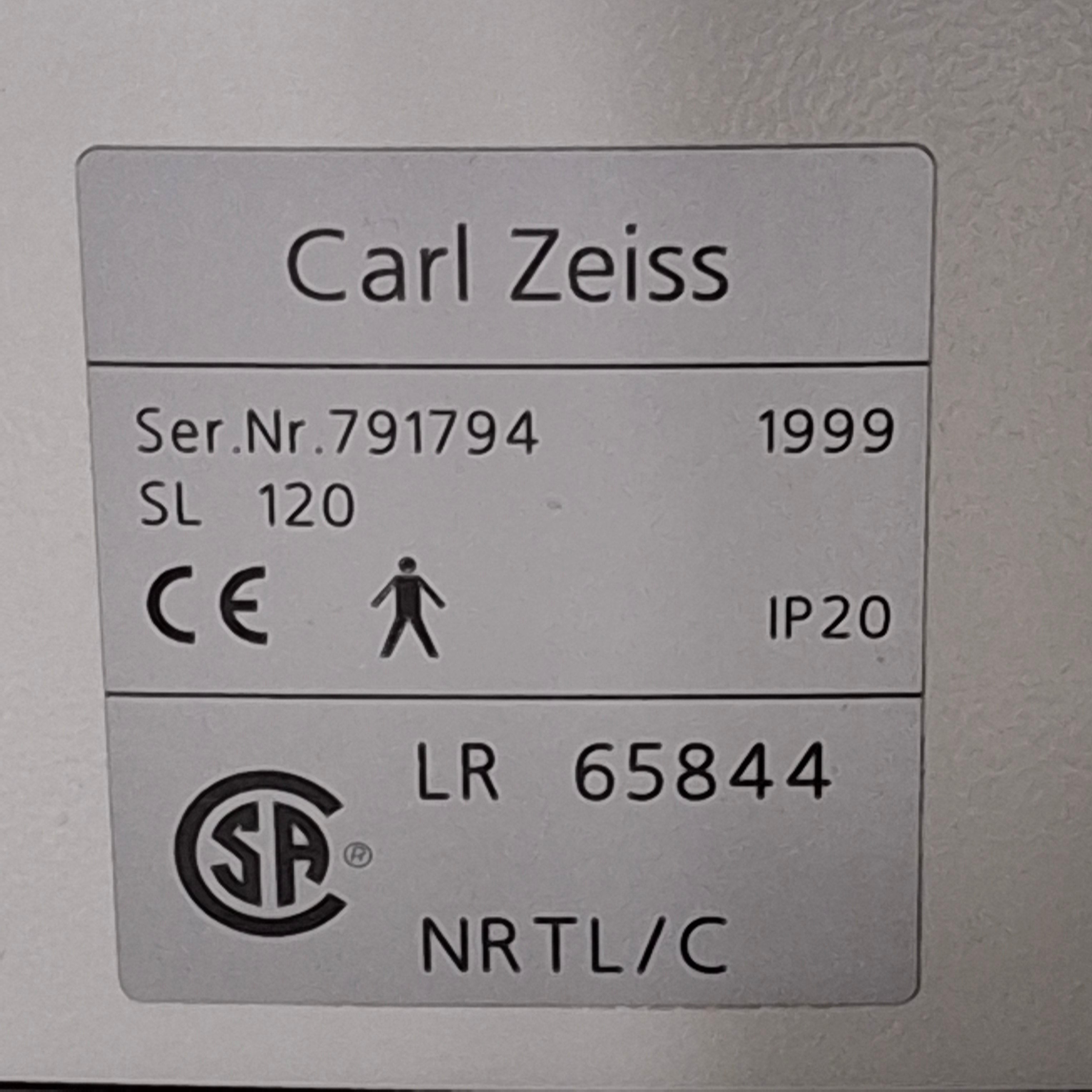Carl Zeiss SL 120 Slit Lamp