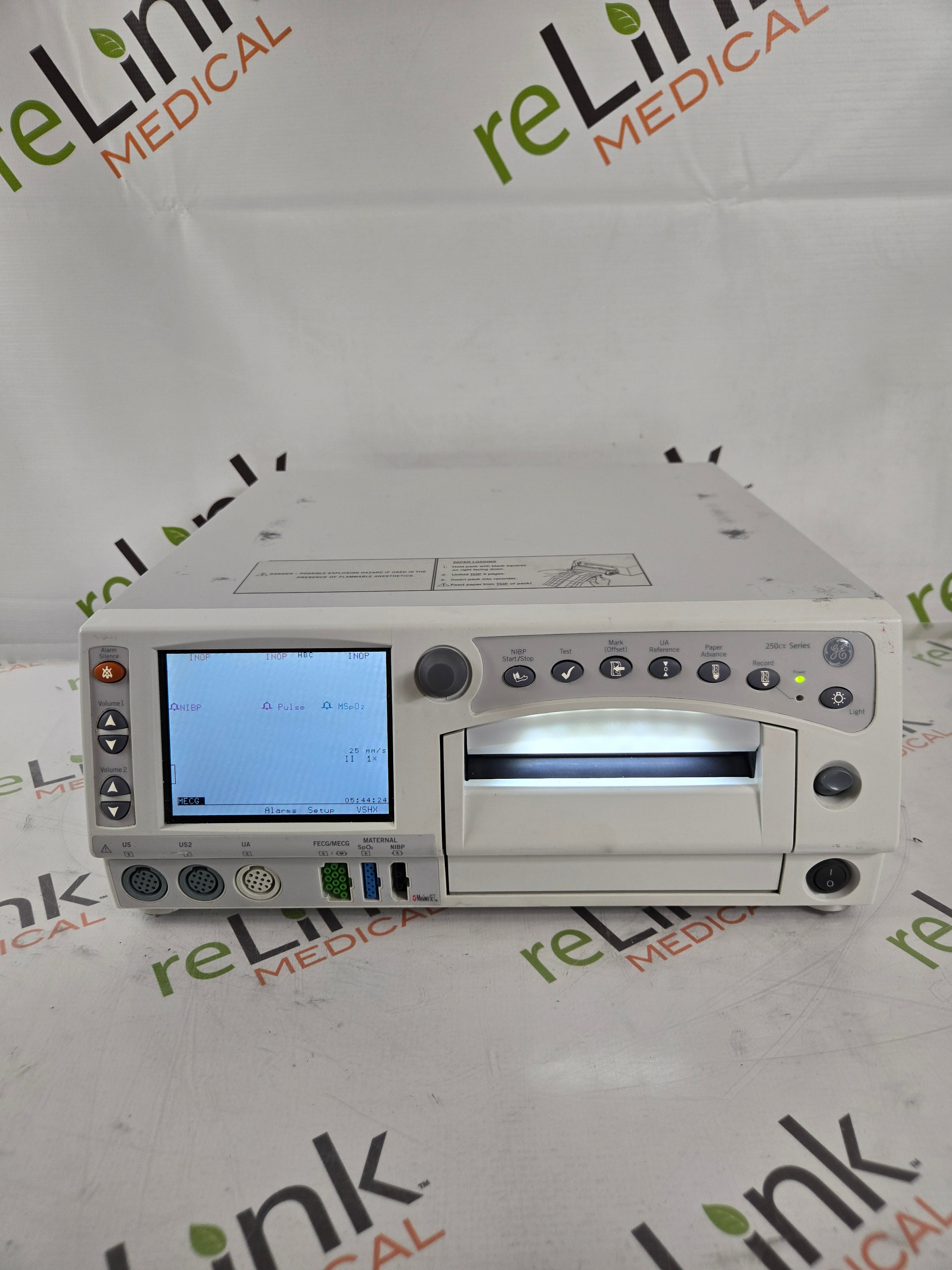 GE Healthcare Corometrics 250cx Series Model 259cx-c Fetal Monitor