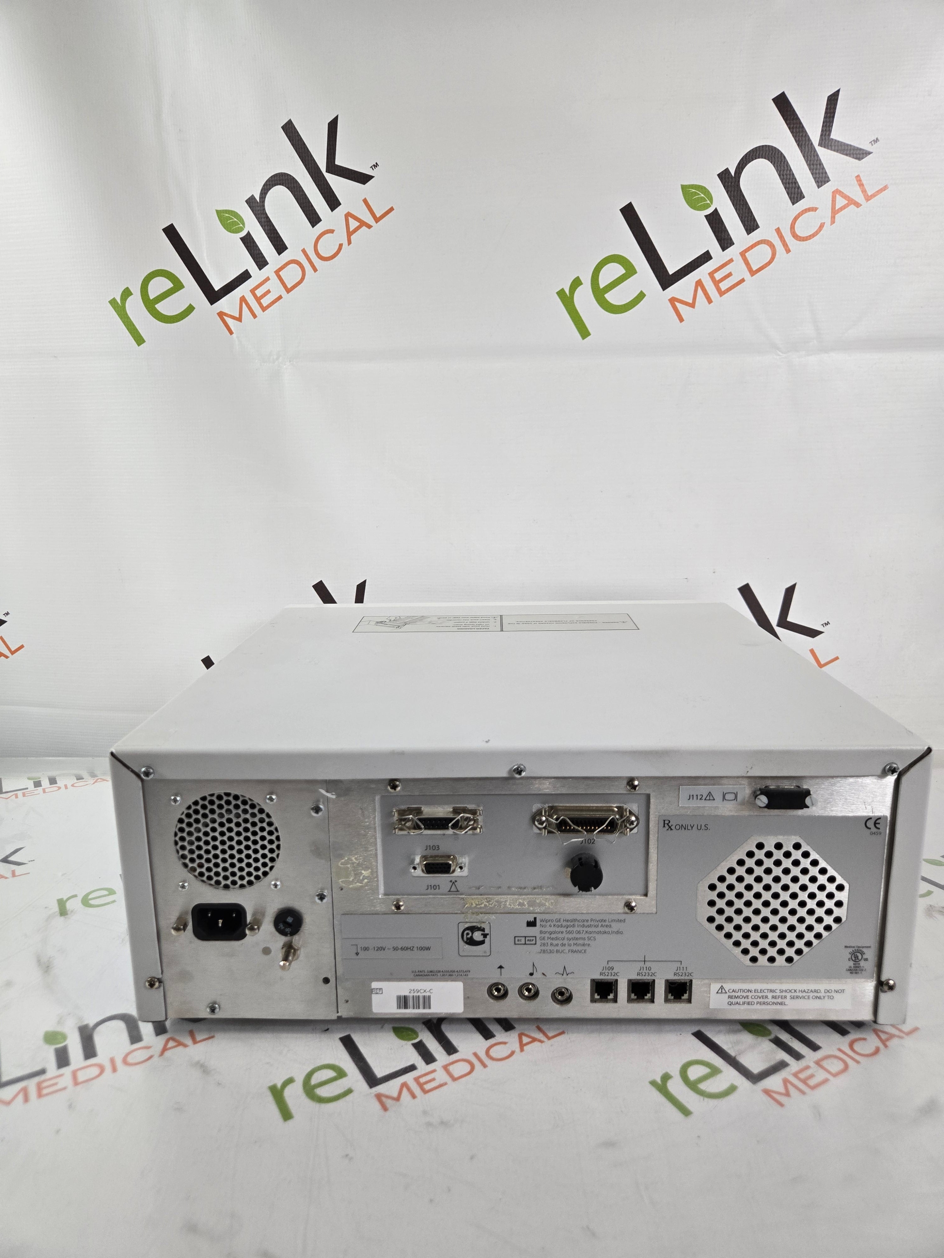 GE Healthcare Corometrics 250cx Series Model 259cx-c Fetal Monitor