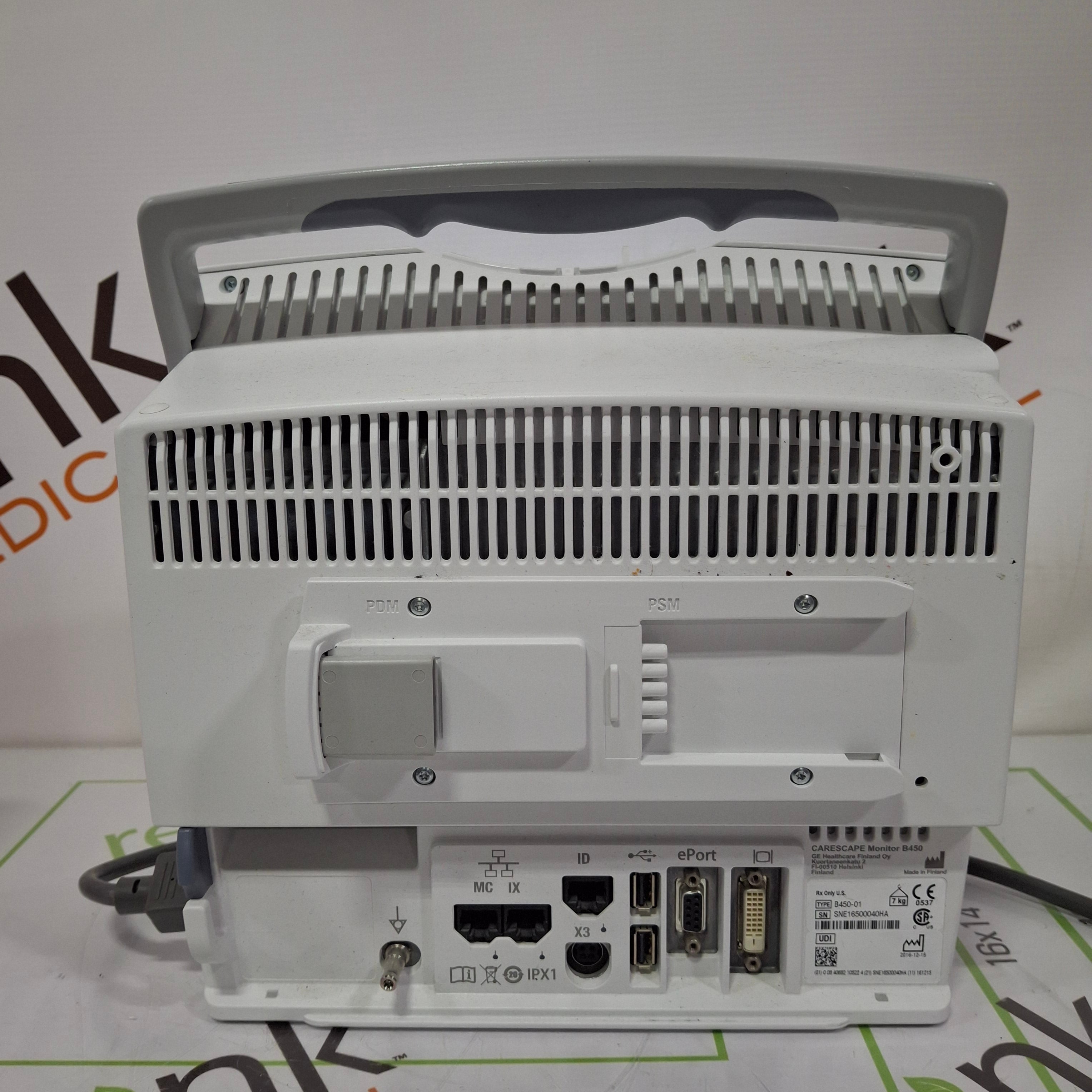 GE Healthcare Carescape B450 Patient Monitor